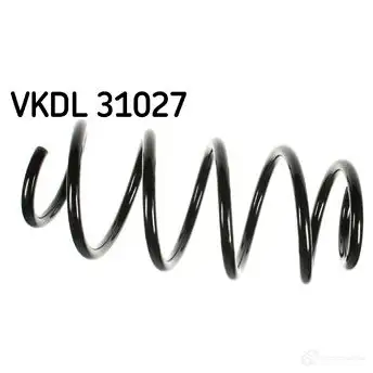 Пружина подвески SKF 4 KUSAP 1438631683 VKDL 31027
