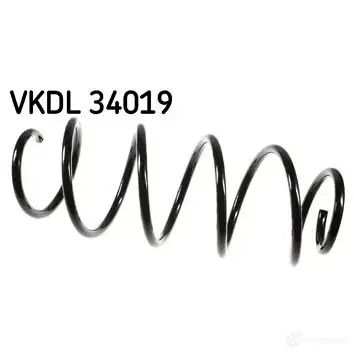 Пружина подвески SKF VKDL 34019 4L7 ZWC 1438631707
