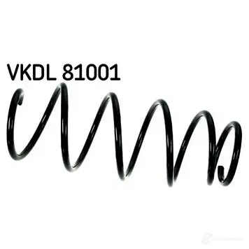 Пружина подвески SKF 1438631779 RZ74 U VKDL 81001