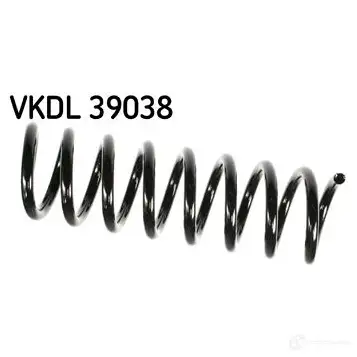 Пружина подвески SKF WF0HX U 1438631824 VKDL 39038