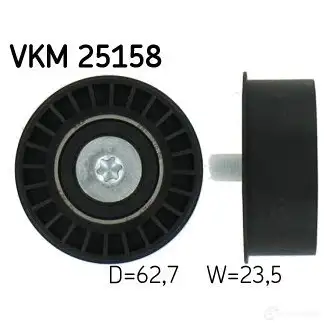 Паразитный ролик ремня ГРМ SKF VKM 25158 2 WVC1Q 594905 7316572652237