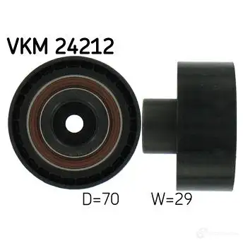 Паразитный ролик ремня ГРМ SKF 7316572120101 VKM 24212 PZ ZPJ 594898