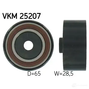 Паразитный ролик ремня ГРМ SKF 34S1 2M 594909 7316575493578 VKM 25207