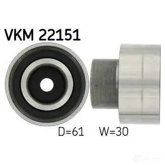 Паразитный ролик ремня ГРМ SKF 7316570783131 594855 KBC D61 VKM 22151