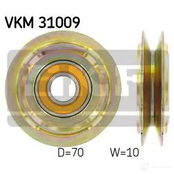 Направляющий шкив клинового ремня SKF H DNZK7X vkm31009 594960 7316571331768
