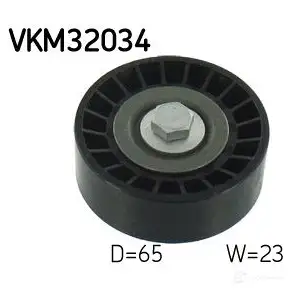 Паразитный ролик приводного ремня SKF 595060 VKM 32034 7316572332122 UT5V 99J изображение 0