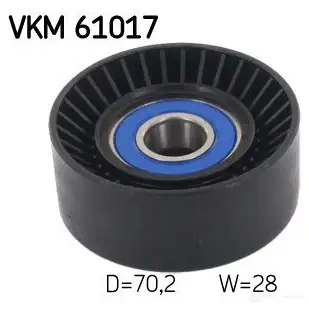 Паразитный ролик приводного ремня SKF 7316574719617 595518 54G RR VKM 61017