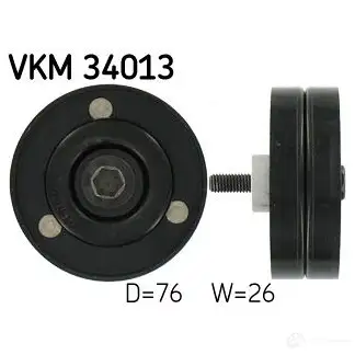 Паразитный ролик приводного ремня SKF QHARLN Q 595183 VKM 34013 7316572056844