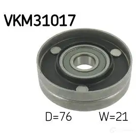 Паразитный ролик приводного ремня SKF 594967 R J2YB VKM 31017 7316575744182 изображение 0