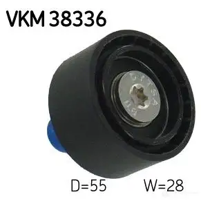 Паразитный ролик приводного ремня SKF 7316575242855 595461 6DBR VM VKM 38336 изображение 4