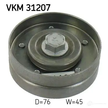 Паразитный ролик приводного ремня SKF 7316572389072 VKM 31207 595010 OPH 1B