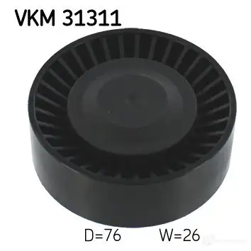 Паразитный ролик приводного ремня SKF 7316576829673 VKM 31311 595028 P NRWG6E изображение 0