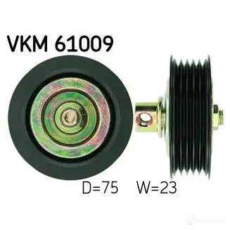 Паразитный ролик приводного ремня SKF 595512 HL 8367F 7316573467120 VKM 61009 изображение 0