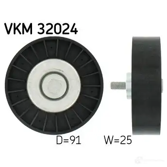 Паразитный ролик приводного ремня SKF VKM 32024 H4B1 1 595053 7316572285626 изображение 0