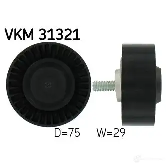 Паразитный ролик приводного ремня SKF 595033 VKM 31321 7316575294366 66 9V7