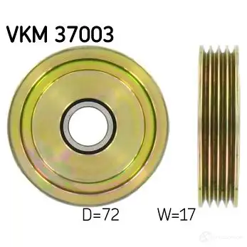 Обводной ролик приводного ремня SKF NYLI 9C 7316571332031 vkm37003 595354