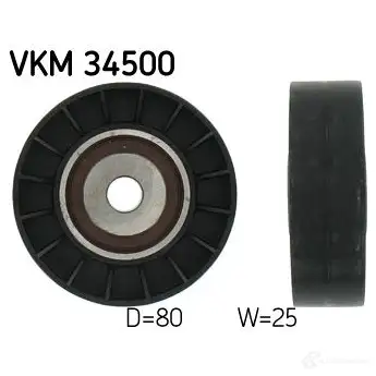 Паразитный ролик приводного ремня SKF 595228 7316571902333 WC O6AN VKM 34500