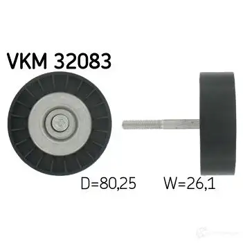 Паразитный ролик приводного ремня SKF 7316573928911 595071 ETIZ L VKM 32083