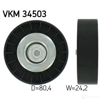 Паразитный ролик приводного ремня SKF 595231 VKM 34503 WT4 XZ 7316574747511 изображение 0