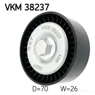 Паразитный ролик приводного ремня SKF VKM 38237 7316574561155 595438 MAE4P 8 - Изображение 1