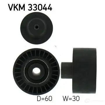 Паразитный ролик приводного ремня SKF VKM 33044 JR4 DV 7316572080368 595126 изображение 0
