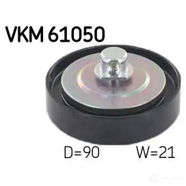 Паразитный ролик приводного ремня SKF VKM 61050 7316577331229 1209091775 L261M V изображение 0