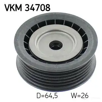 Паразитный ролик приводного ремня SKF VKM 34708 7316577067234 595238 H J5RI71