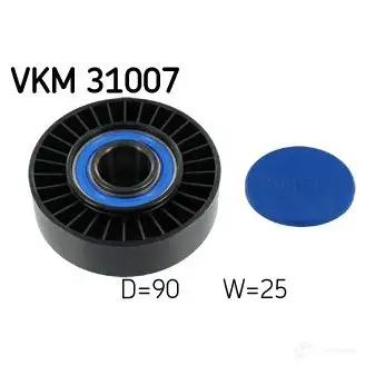 Паразитный ролик приводного ремня SKF 8V5 Y6NR 7316571331751 594958 VKM 31007 изображение 0