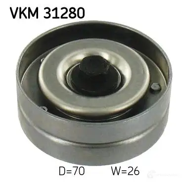 Паразитный ролик приводного ремня SKF 7316576026805 VKM 31280 595022 6FGRKQ 8
