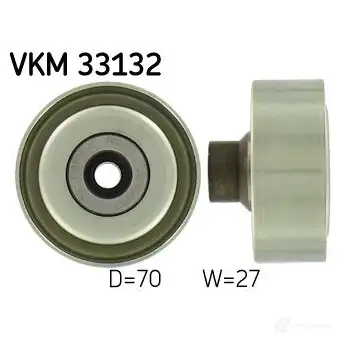 Паразитный ролик приводного ремня SKF 7316574850839 NF5FPH 1 VKM 33132 595158 изображение 0