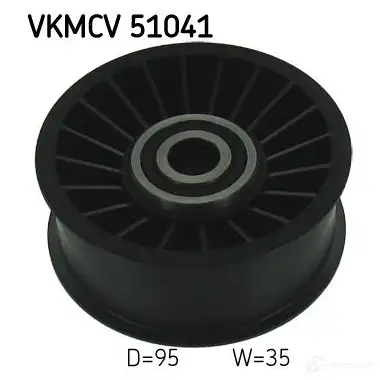 Паразитный ролик приводного ремня SKF 7316576196874 VPT0 R8 VKMCV 51041 597294
