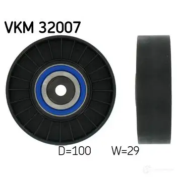 Паразитный ролик приводного ремня SKF VKM 32007 3O JFD 7316572078150 595041