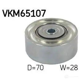 Паразитный ролик приводного ремня SKF 1209092587 VKM 65107 7316577441089 ZI7 12UD изображение 0