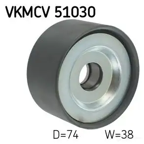 Паразитный ролик приводного ремня SKF 597289 VKMCV 51030 RS RR2 7316575485740 изображение 0