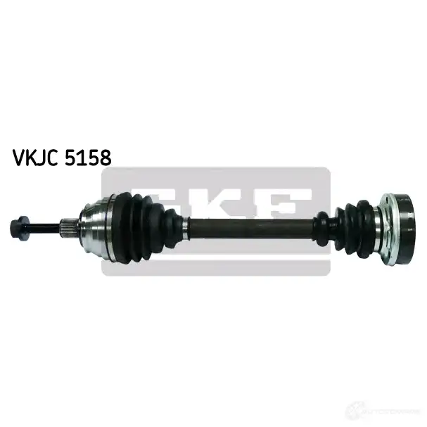 Приводной вал SKF VKJC 5158 592932 7316572904046 R0LO 51L изображение 0