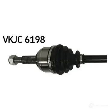 Приводной вал SKF 1424229111 VKJC 6198 P18A F 7316577966957 изображение 1