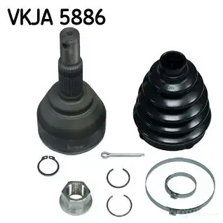 Шрус граната SKF VKN 401 592140 D8PIKL VKJA 5886 изображение 0