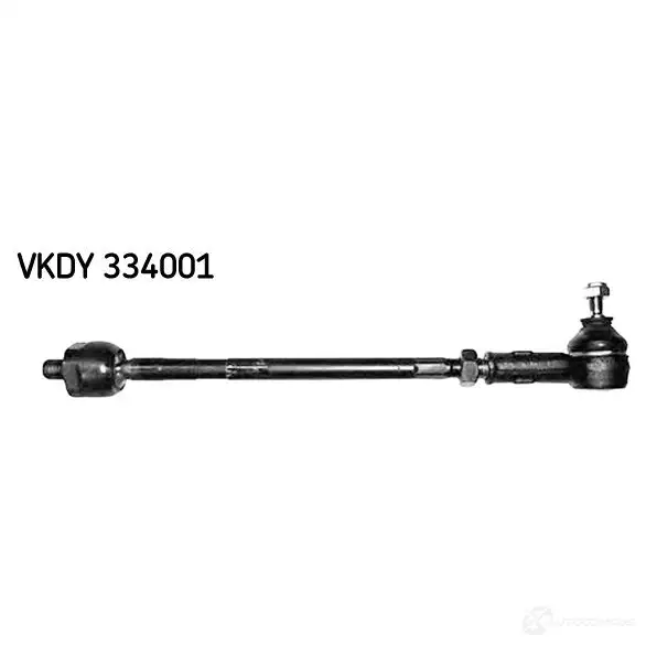 Поперечная рулевая тяга SKF 1437179195 VKDY 334001 4RZZ NSQ