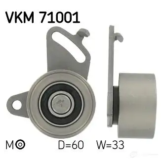 Натяжной ролик ГРМ SKF 8D 4CADS 7316571560458 VKM 71001 595710 изображение 0