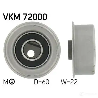 Натяжной ролик ГРМ SKF 595742 I XOPM 7316571560519 VKM 72000