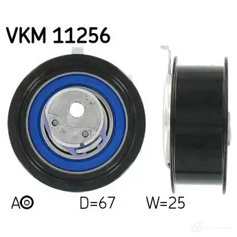 Натяжной ролик ГРМ SKF 7316572285589 S0 B5DS 594655 VKM 11256 изображение 0