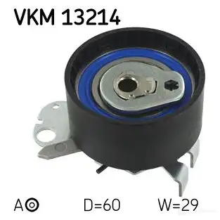 Натяжной ролик ГРМ SKF VKM 13214 594708 Q6Q1 IBE 7316571663715 изображение 0