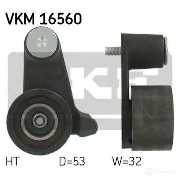 Натяжной ролик ГРМ SKF 594798 XW D67 vkm16560 7316572451076