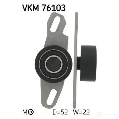 Натяжной ролик ГРМ SKF 595847 7316575428419 VKM 76103 AX DLQPU