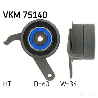 Натяжной ролик ГРМ SKF DAZN 6IB 595812 VKM 75140 7316577660107