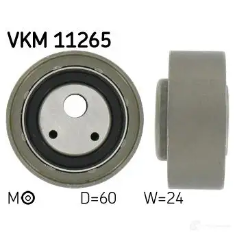 Натяжной ролик ГРМ SKF VKM 11265 7316572646373 U0L BS 594659
