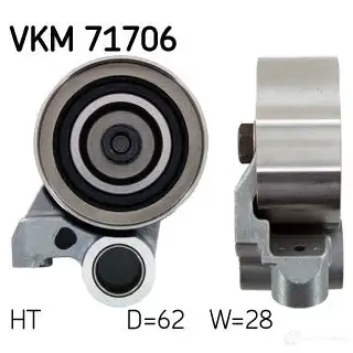 Натяжной ролик ГРМ SKF VKM 71706 7316573715542 3 6H6T 595736