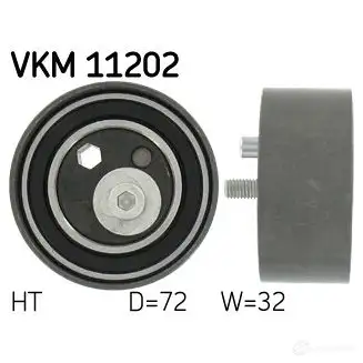 Натяжной ролик ГРМ SKF VKM 11202 594645 7316572412626 XN SOH изображение 0