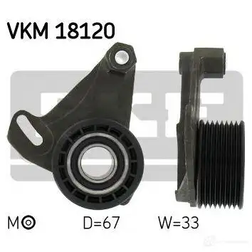 Натяжной ролик ГРМ SKF 7316577649508 vkm18120 RB 6D43 594816 изображение 0