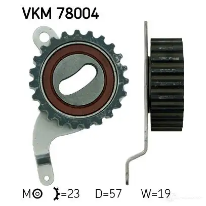 Натяжной ролик ГРМ SKF VKM 78004 595861 PONXH E 7316570917390